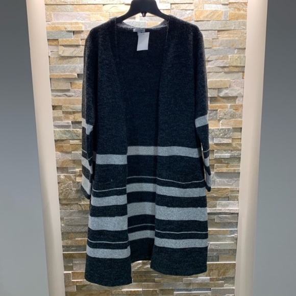 Baciano Malaysia Stripe Long Cardigan - Picture 6 of 6